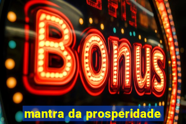 mantra da prosperidade